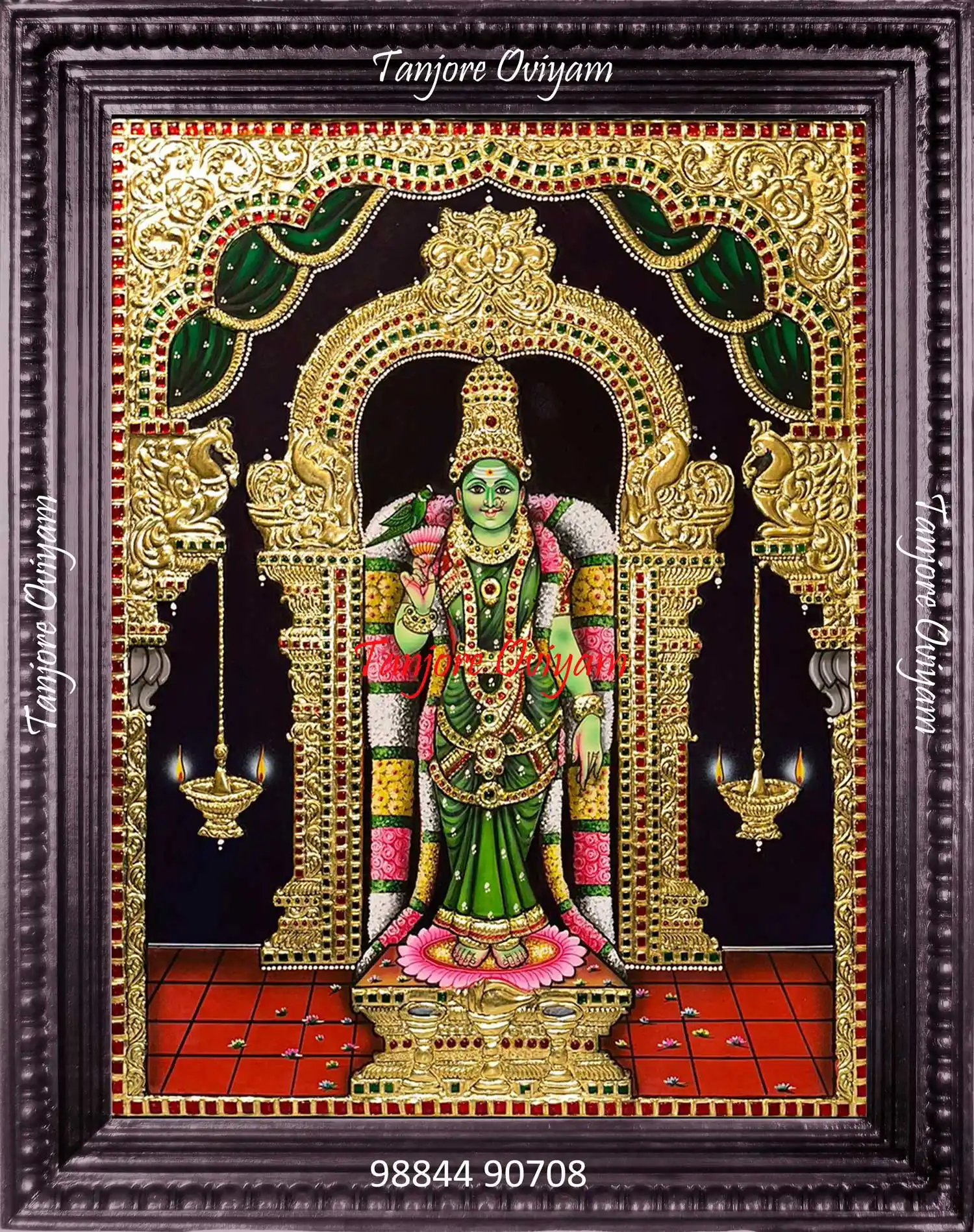 Madurai Meenakshi Painting